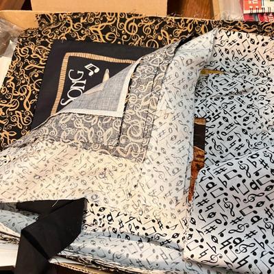 HUGE Quilters Lot - Tools, Projects, Fabric, Sewing, Tabletop Ironing Board