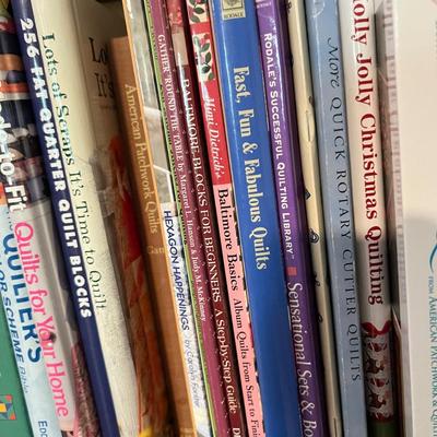 Huge Lot Crafting Books - Jewelry, Quilts, Paper, Sewing, Embroidery, Crafting