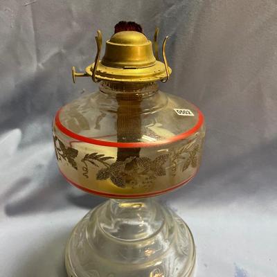 Oil burning lamp