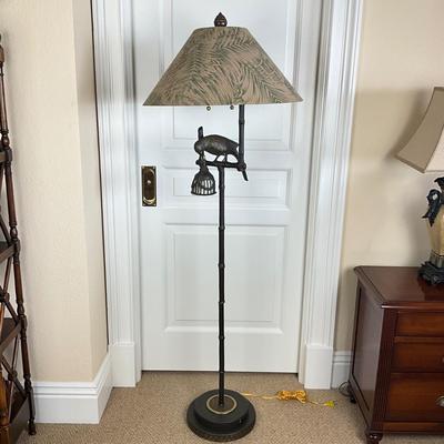 827 Frederick Cooper Parrot Floor Lamp
