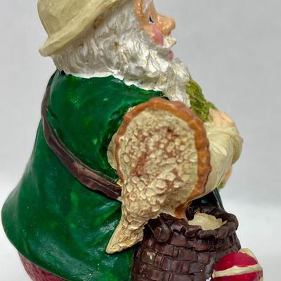 Christmas Ornament Fishing Santa