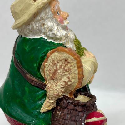 Christmas Ornament Fishing Santa