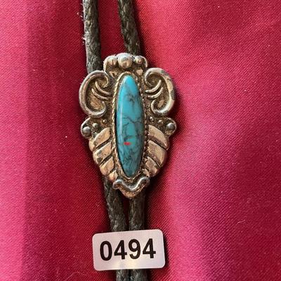 Turquoise bolo tie