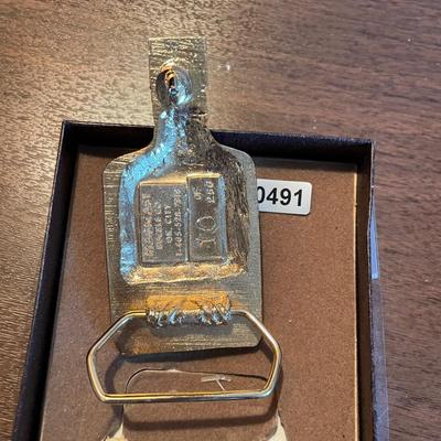 Prohibition belt buckle