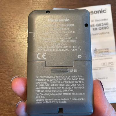 Panasonic recorder