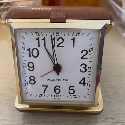 Westclox traveling alarm clock