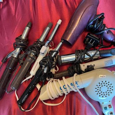 Blow dryers and curling irons