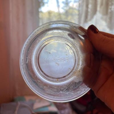 2 dresser trinket dishes