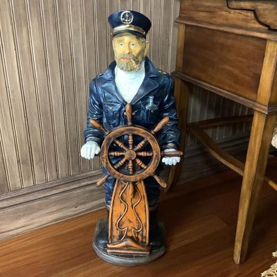 901 Captain at the Ship's Wheel Statue