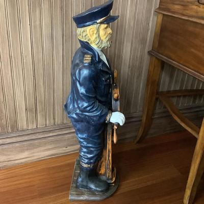 901 Captain at the Ship's Wheel Statue