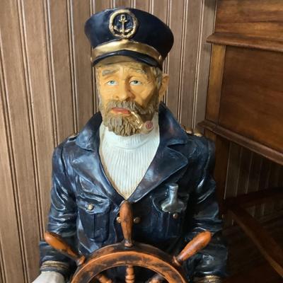 901 Captain at the Ship's Wheel Statue