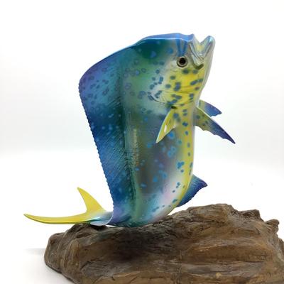 905 pair of Two Fish Carvings on Driftwood