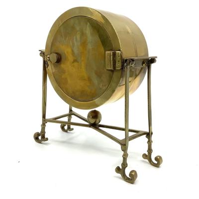 907 Boulevard Etienne Brass Clock by Timeworks & Zodiac Sundial