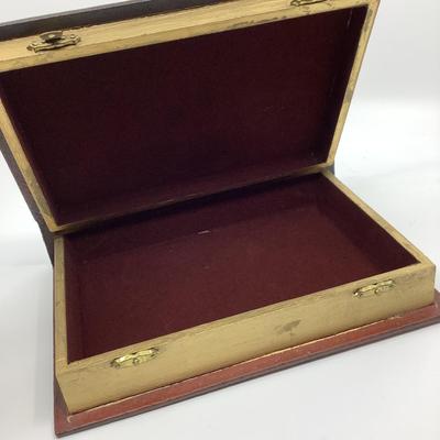 922 Leather Tissue Holder , Faux Book CD Holder, Book Box