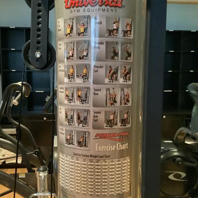 927 Universal Full Gym Equipment Power- Pak 2000