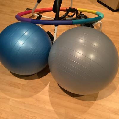 931 Misc. Exercise Equipment Lot