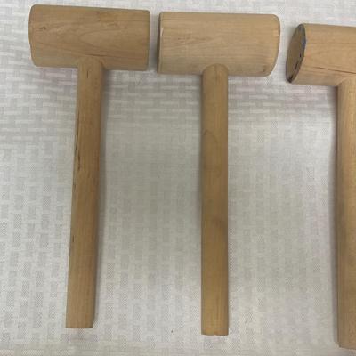 Wooden Mallet Lot