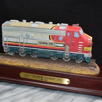 “Trains Gone By” #TR103S GANZ “Super Chief” 0244/5000 10”x4.75”