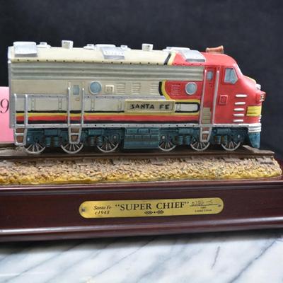 “Trains Gone By” #TR103S GANZ “Super Chief” 0244/5000 10”x4.75”