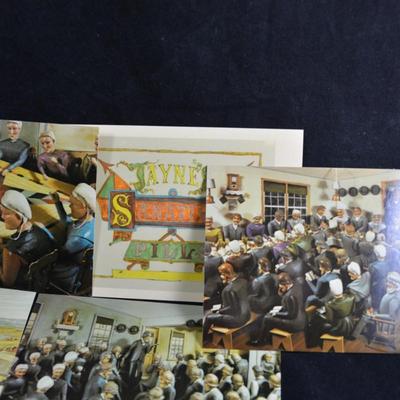 14 Vintage Unused Amish Country PA Postcards