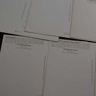 14 Vintage Unused Amish Country PA Postcards