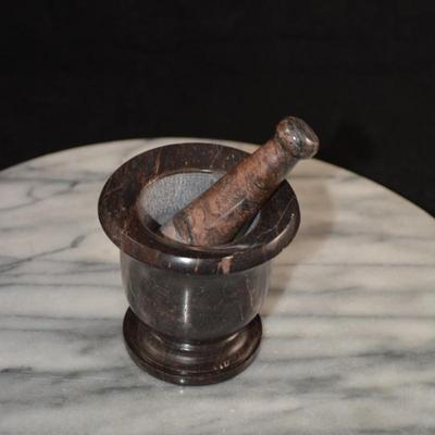 Small Soapstone Mortar & Pestle 3”