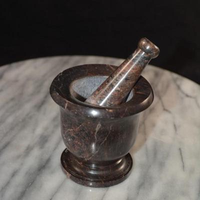Small Soapstone Mortar & Pestle 3”