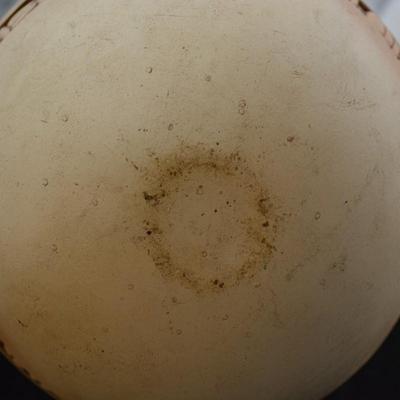 Vintage John Davis Sculpted Vase, Signed, ’98, 9”x7”x7”