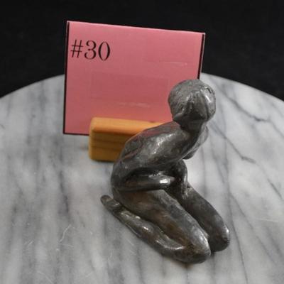 Cast Lead Female Figure 4”