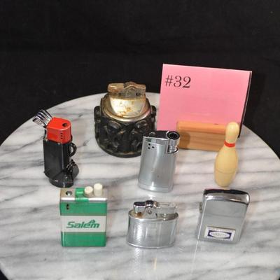 Lot of Vintage Lighters