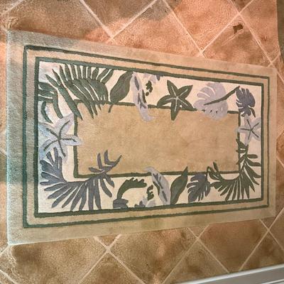 849 Set of Signatures Regal Design "Tropical Path" Area Rugs