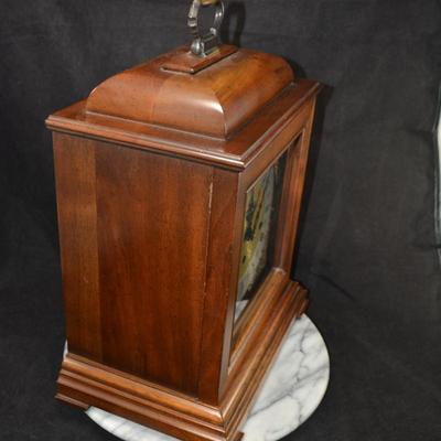 Howard Miller Triple Chime Key-Wind Mantle Clock, Model 612 429 15” Tall