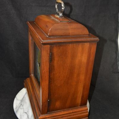 Howard Miller Triple Chime Key-Wind Mantle Clock, Model 612 429 15” Tall