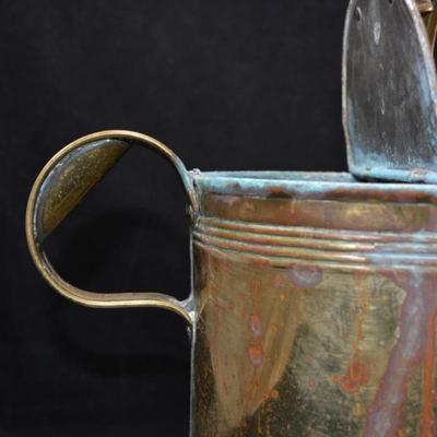 Vintage Brass Watering Can 11”