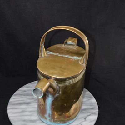 Vintage Brass Watering Can 11”