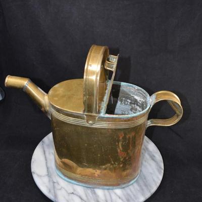 Vintage Brass Watering Can 11”