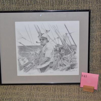 Signed, Framed & Matted Print 1990 41/300