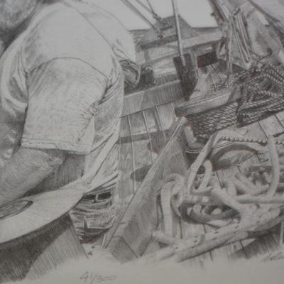 Signed, Framed & Matted Print 1990 41/300