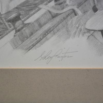Signed, Framed & Matted Print 1990 41/300