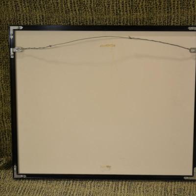 Signed, Framed & Matted Print 1990 41/300