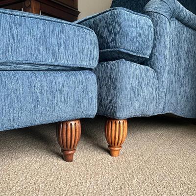 952 WLC Upholstered Chair and Ottoman