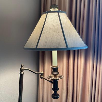 953 Decorative Crafts Inc. Solid Brass Floor Lamp