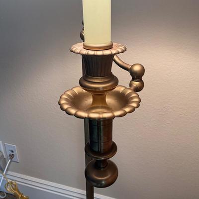 953 Decorative Crafts Inc. Solid Brass Floor Lamp