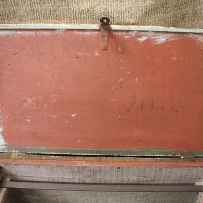 Almost Antique Homemade Trunk ‘Bill 1928’ 29”x16”x11”