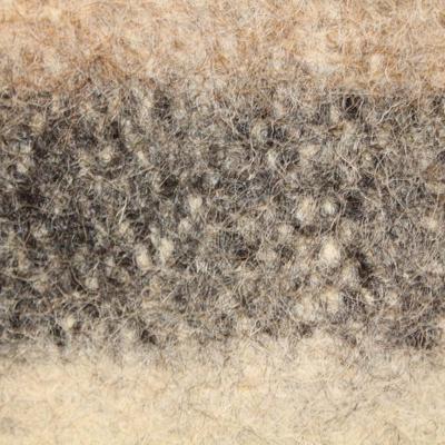 Vintage Heavy Duty Wool Blanket with Fringe Ends Made in Rumjatar 36”x71”