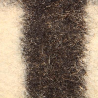 Vintage Heavy Duty Wool Blanket with Fringe Ends Made in Rumjatar 36”x71”