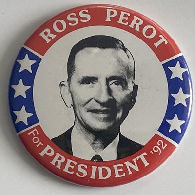 Ross Perot for President 1992 pin