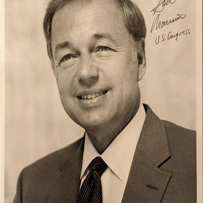 Congressman Sid Morrison Signed Photo