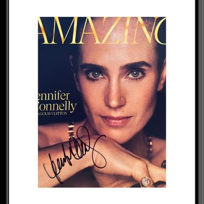 Top Gun Jennifer Connelly signed photo
