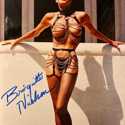Brigitte Nielsen signed photo